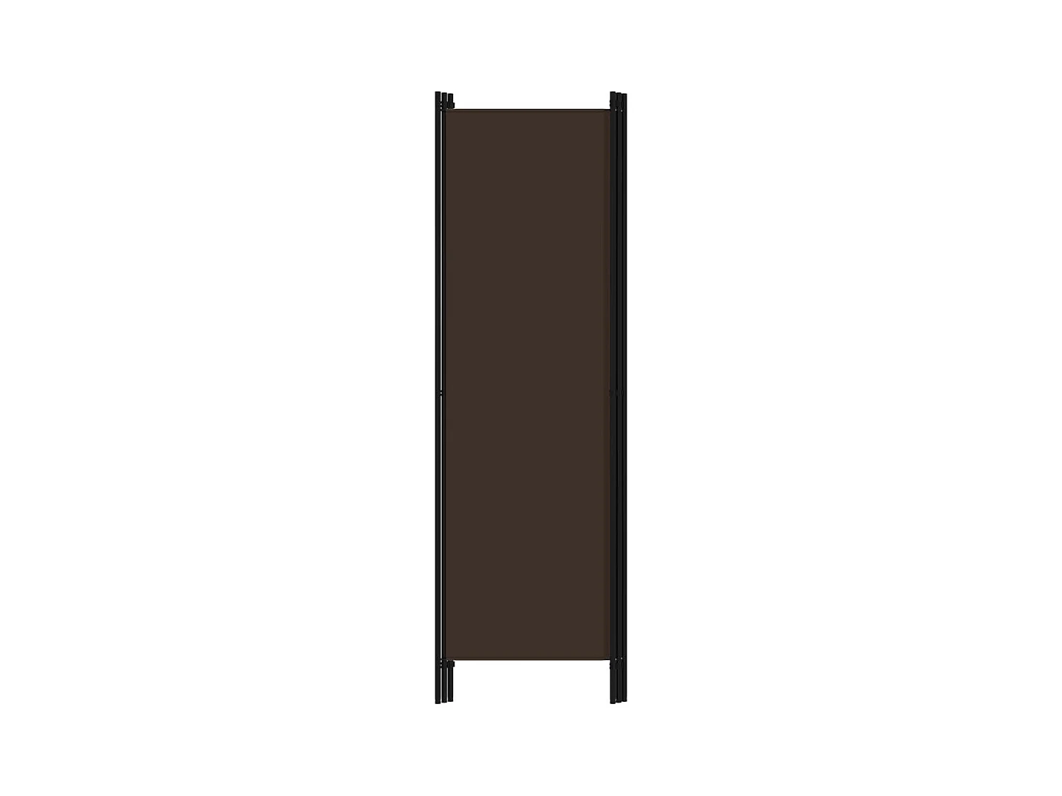 Parete divisoria 3 pannelli Marrone 150x180 cm