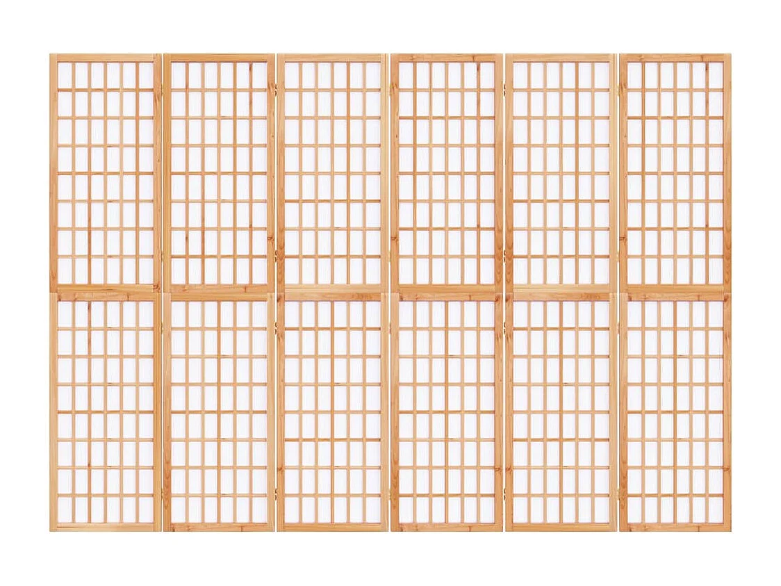 Tabique plegable 6 paneles 240x170 cm