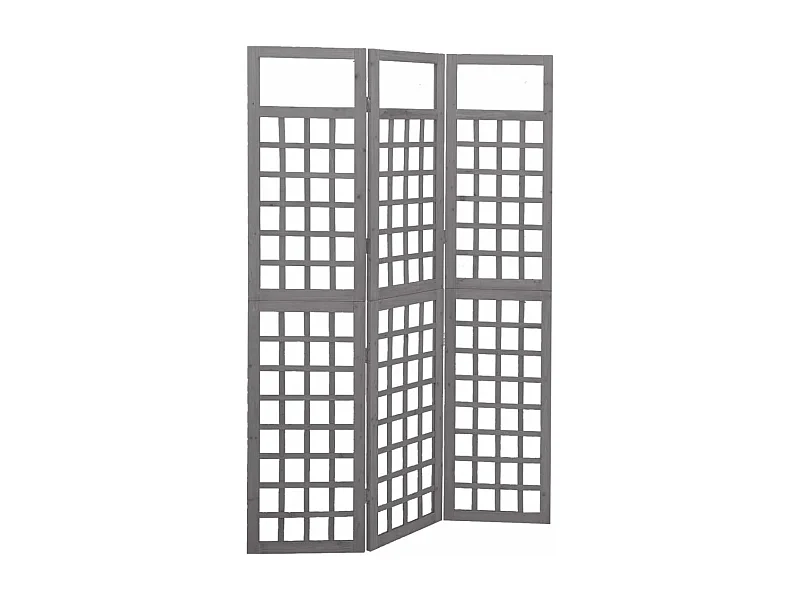 Tabique de 3 paneles/enrejado de madera maciza de abeto