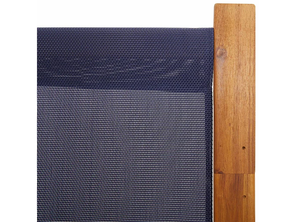 Cloison de séparation 4 panneaux bleu foncé 280x180 cm