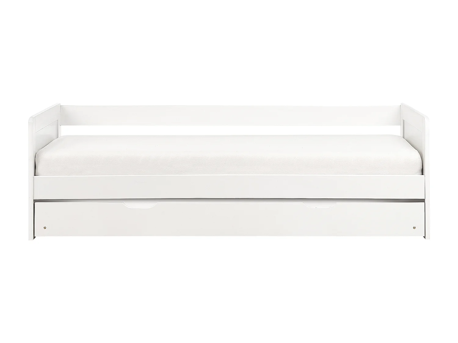 Cama gavetão Pinho GRAVELINES 90 x 200 cm Branco