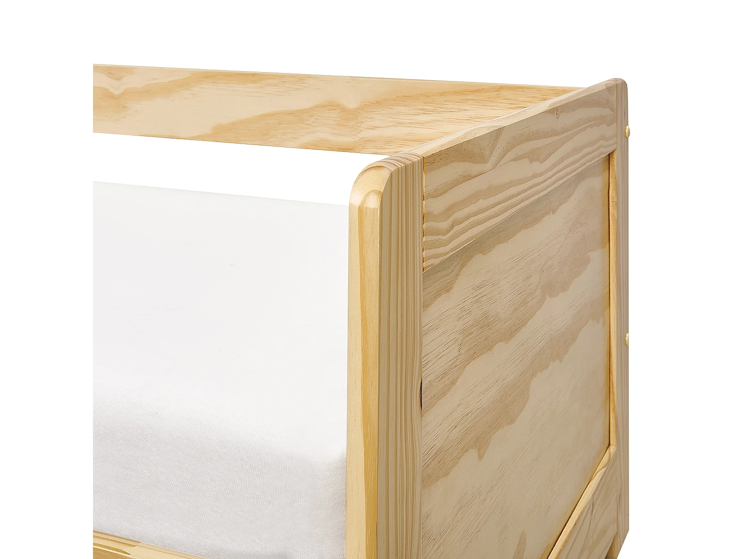 Cama nido Madera de pino GRAVELINES 90 x 200 cm Marrón claro