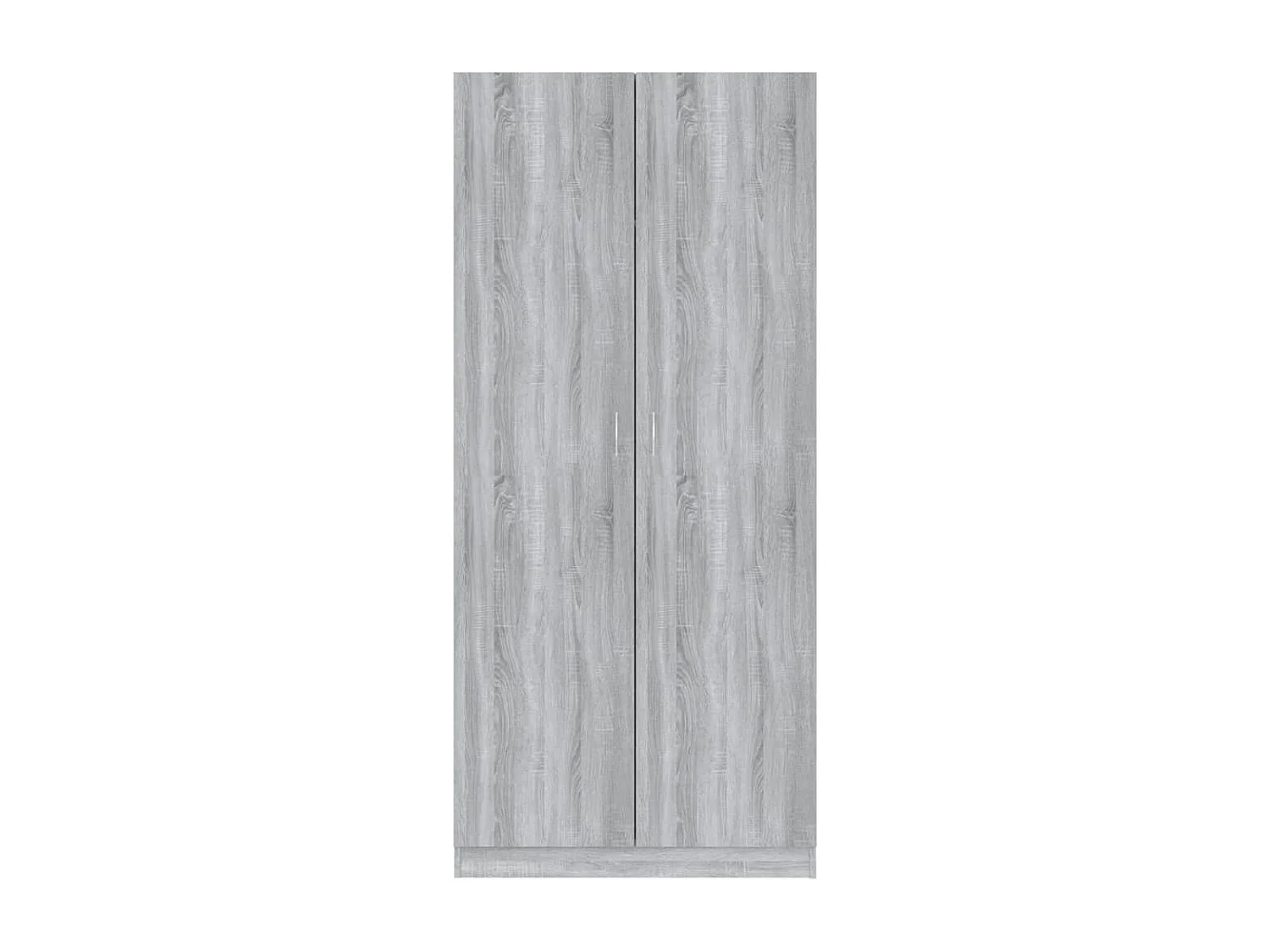 Armario Sonoma gris 90x52x200 cm Madera contrachapada