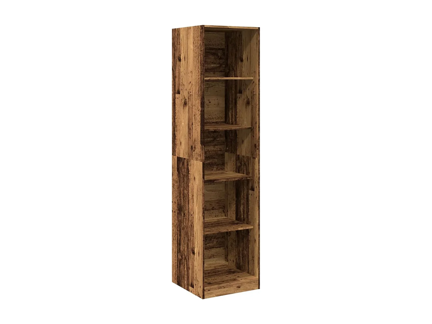 Kleiderschrank Altholz 50x50x200 cm Holzwerkstoff