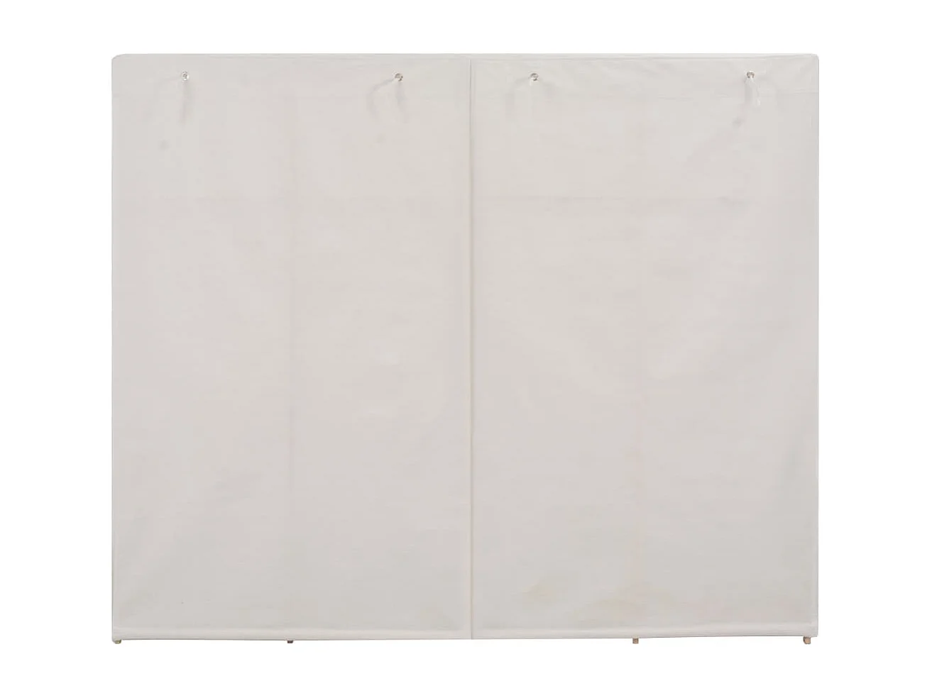 Armário Branco 200 x 40 x 170 cm Tecido