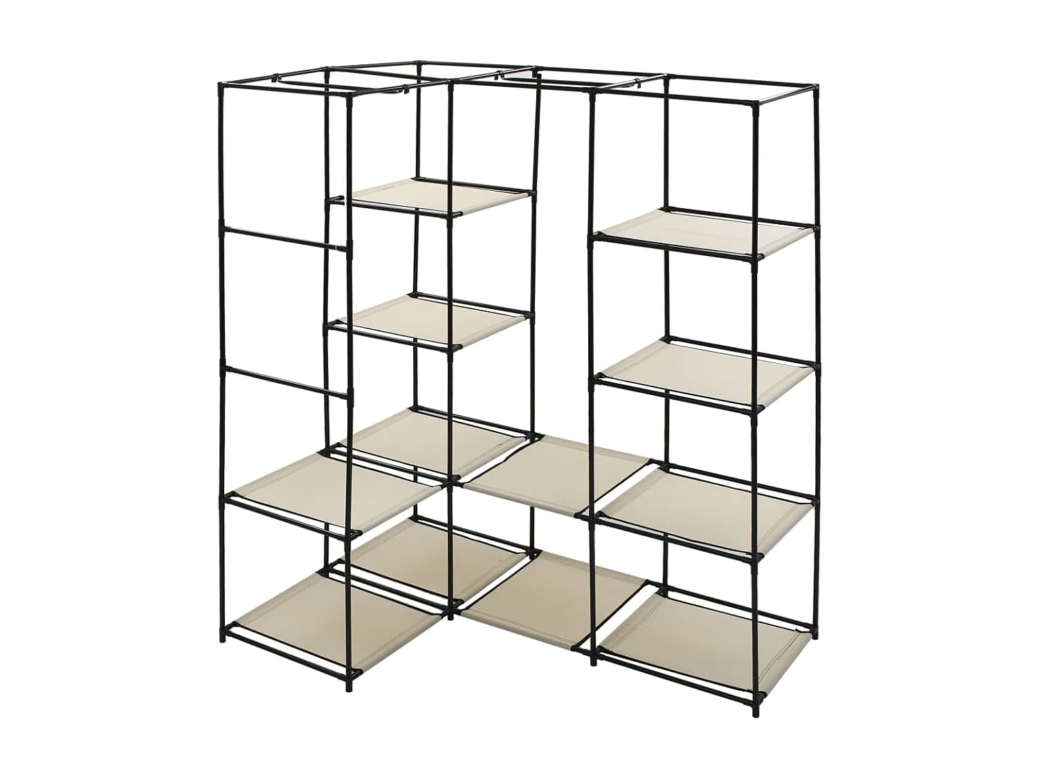 Armario esquinero Crema 130 x 87 x 169 cm