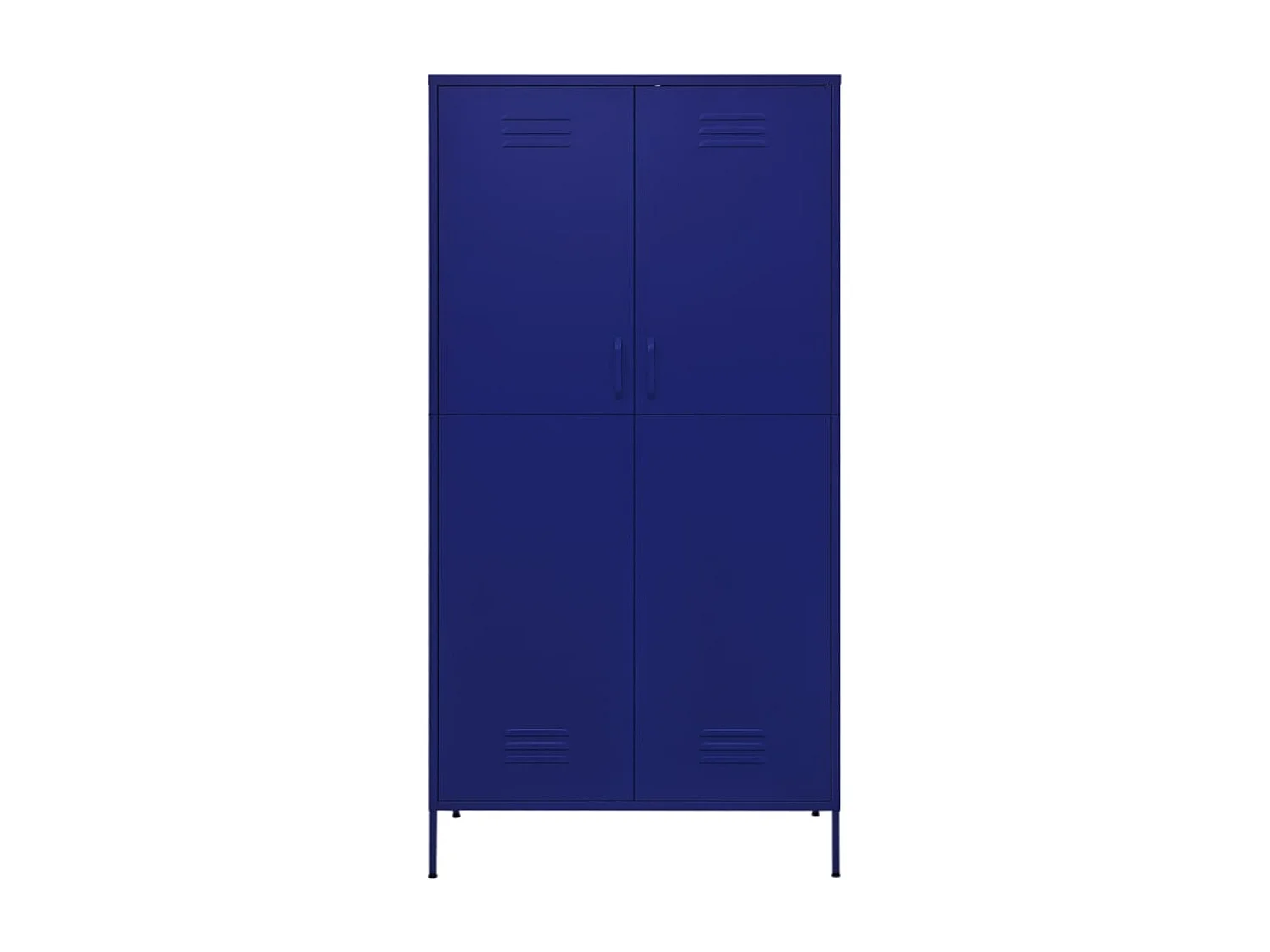 Armário Azul marinho 90x50x180 cm Aço