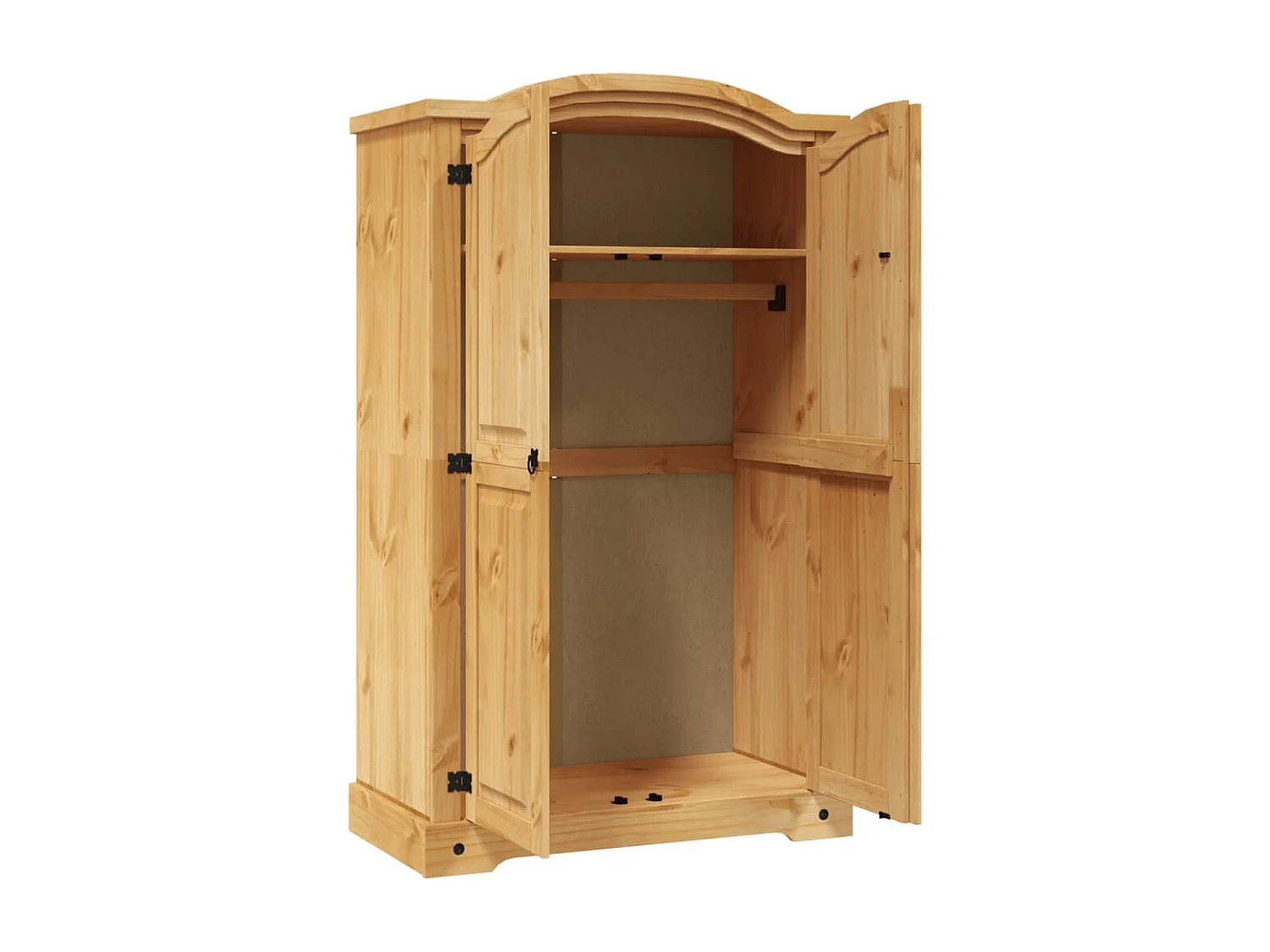 Armadio a 2 ante serie Corona in pino messicano