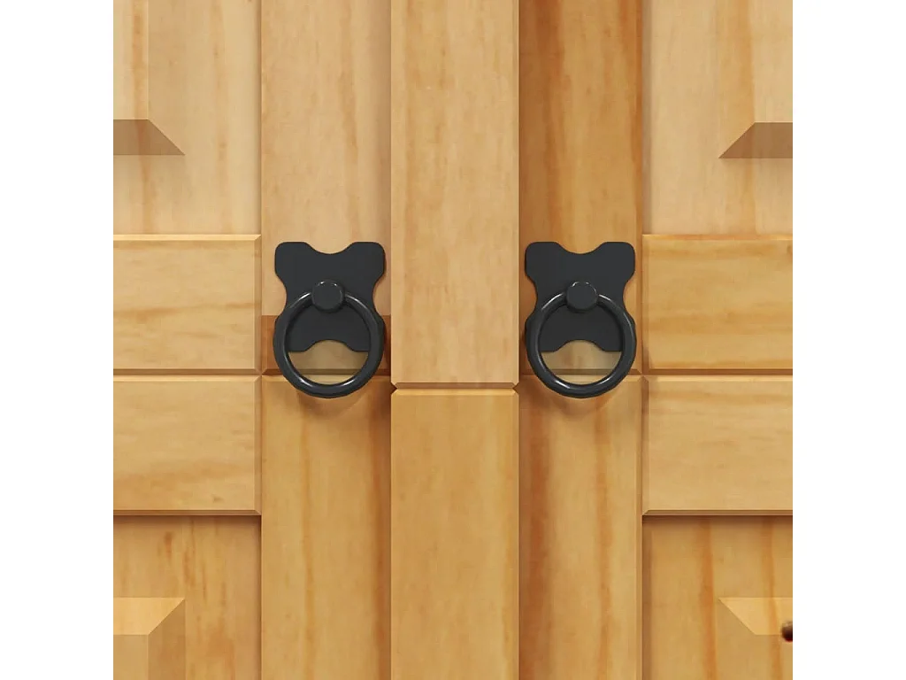 Armadio a 2 ante serie Corona in pino messicano