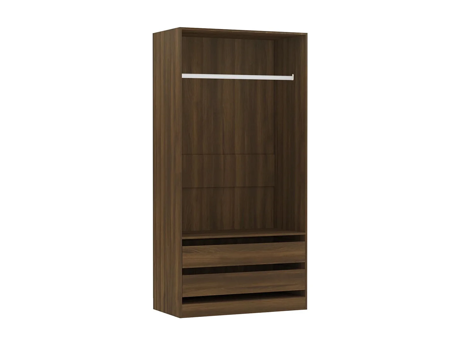 Armadio Rovere marrone 100x50x200 cm MDF