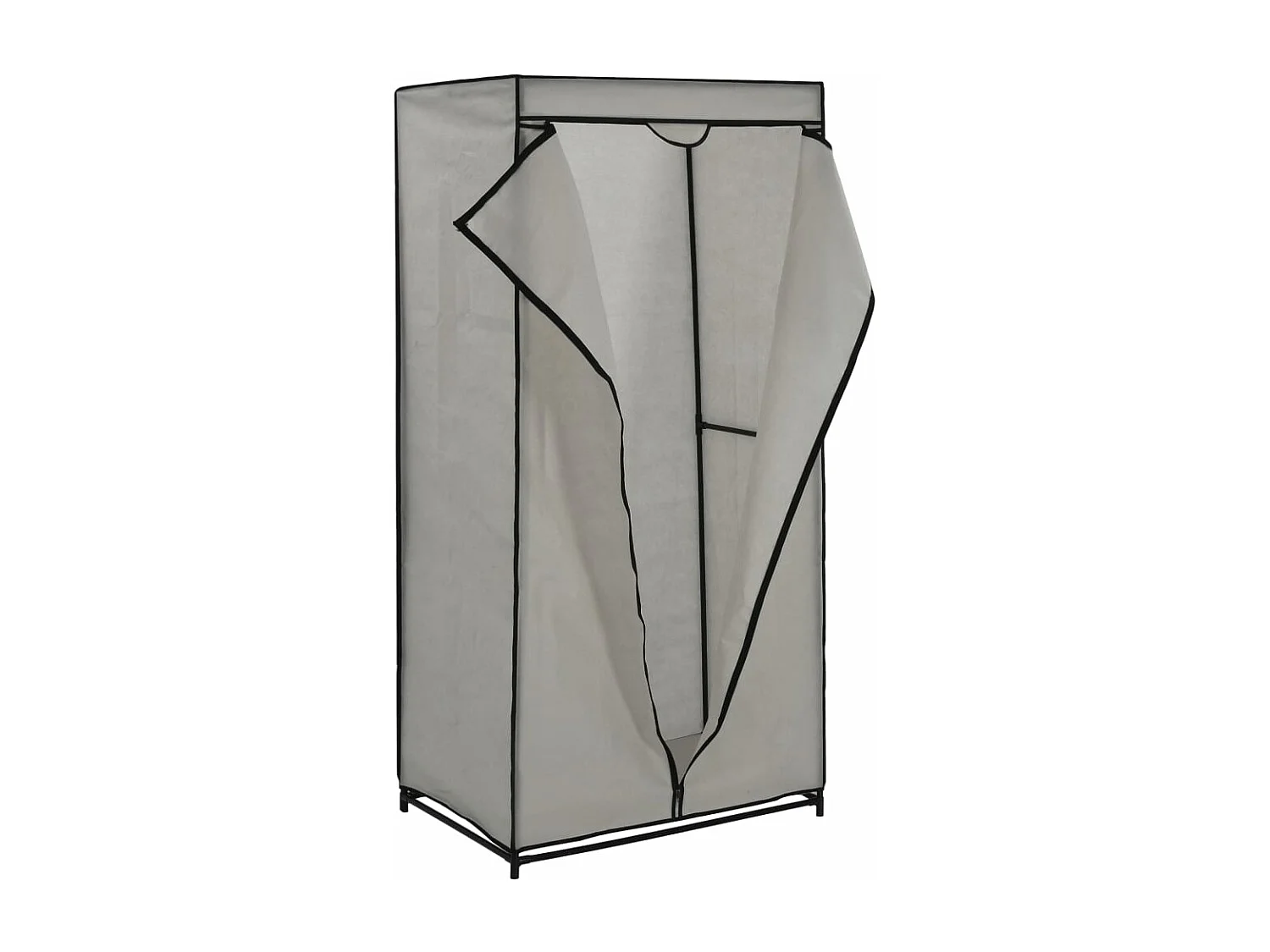 Garde-robe Gris 75x50x160 cm