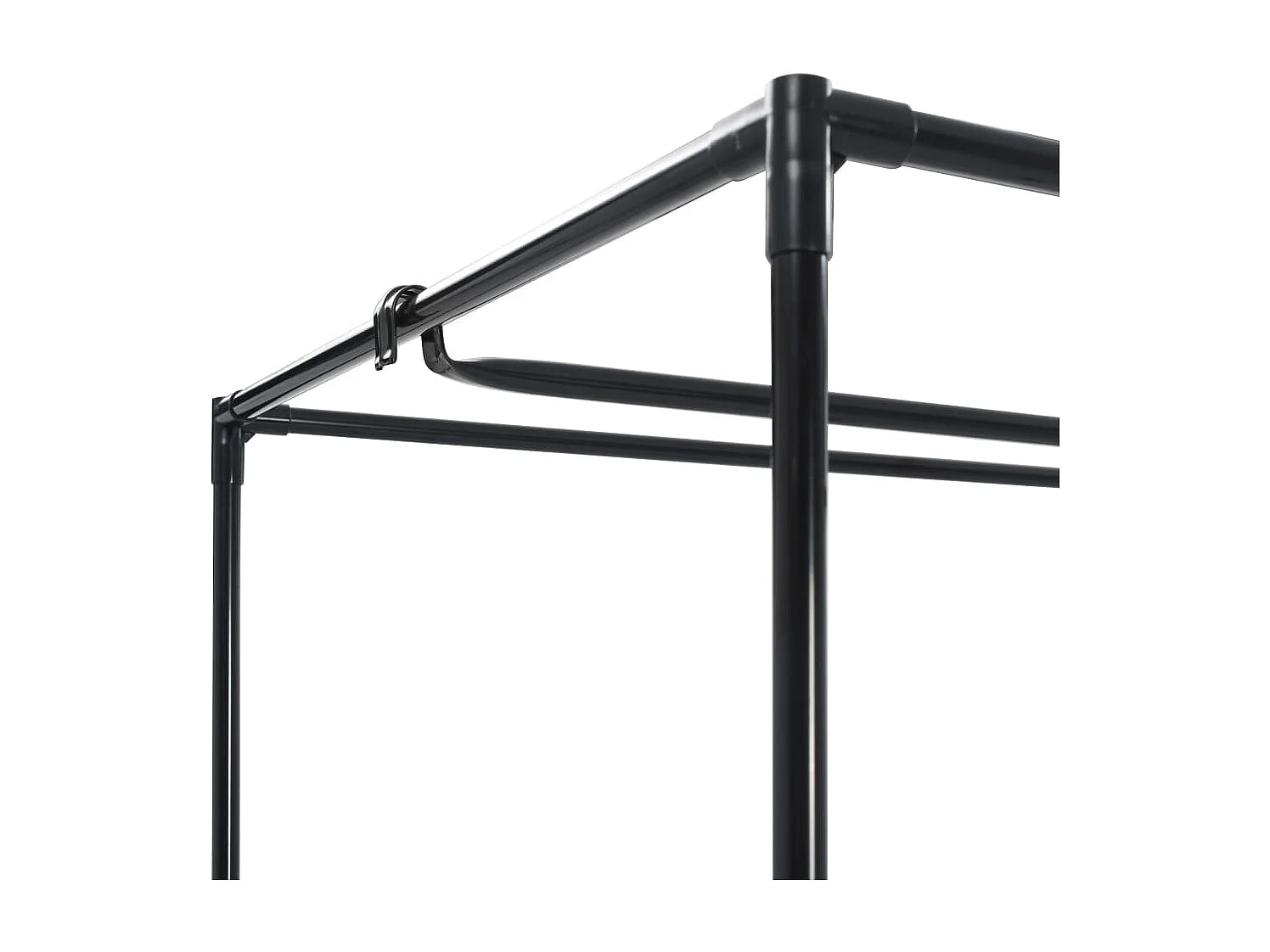 Armadio Nero 75x50x160 cm