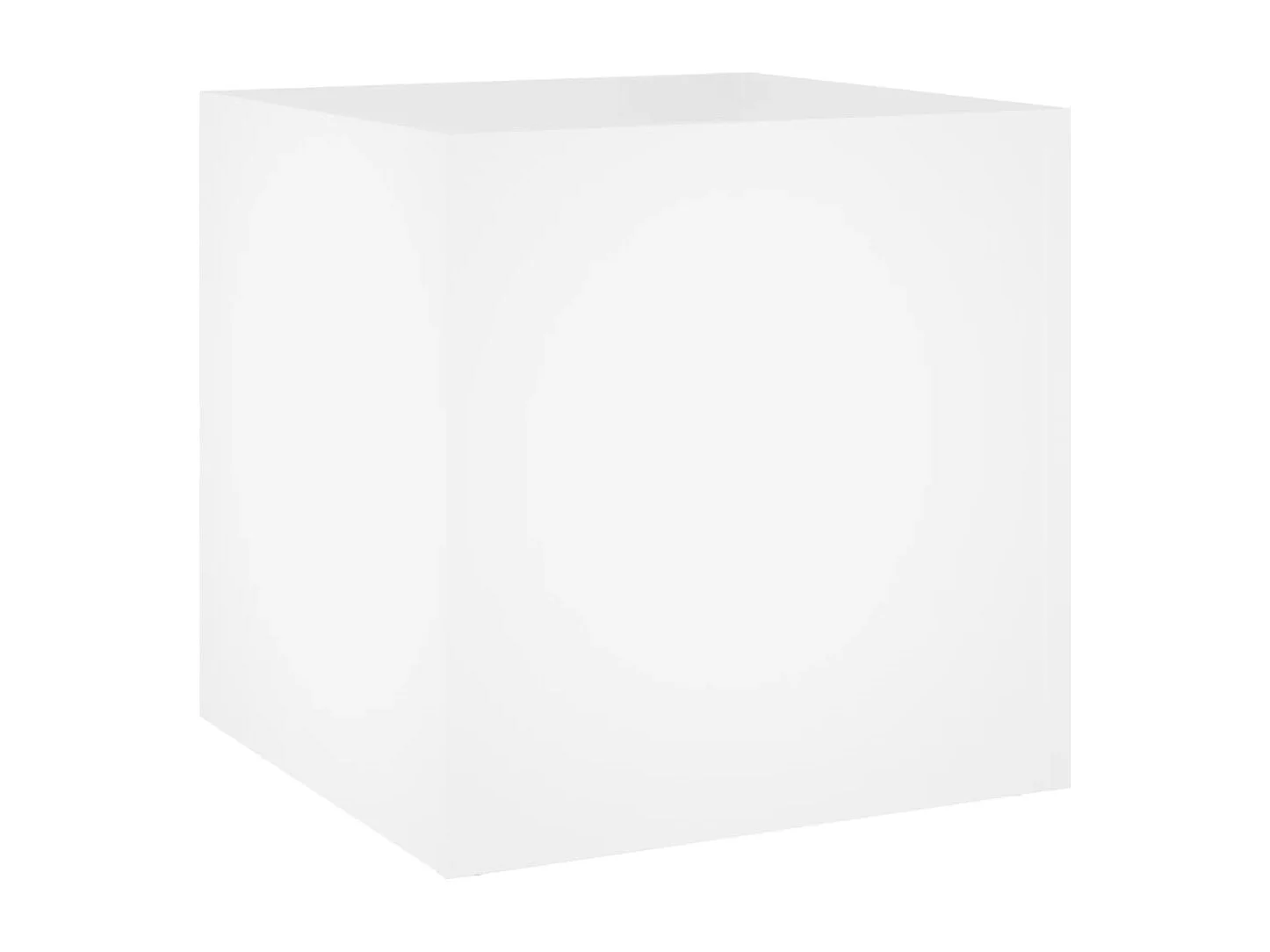 Set di mobili da ingresso in legno composito bianco