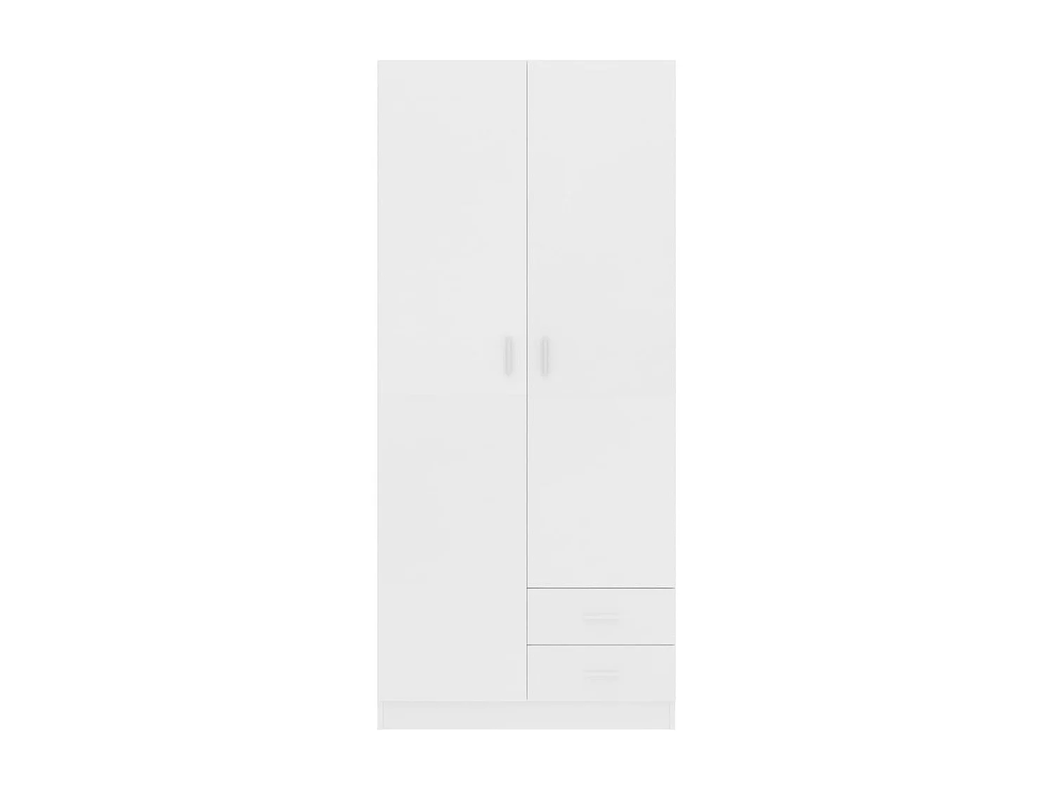 Armadio Bianco 80x52x180 cm MDF