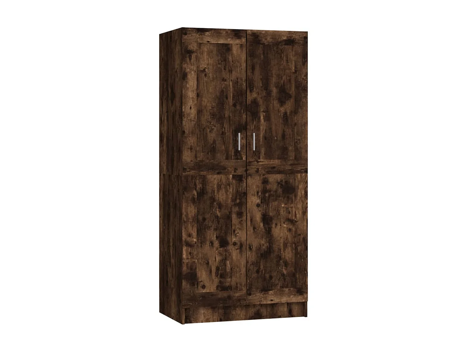 Armario Roble ahumado 82,5x51,5x180 cm Madera contrachapada