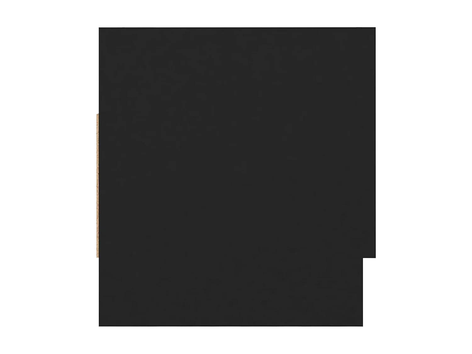 Garde-robe noir 70x32,5x35 cm bois d'ingénierie