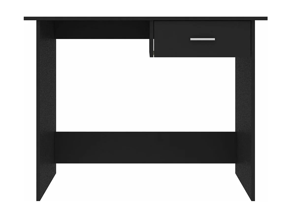 Secretária 100x50x76 cm contraplacado preto