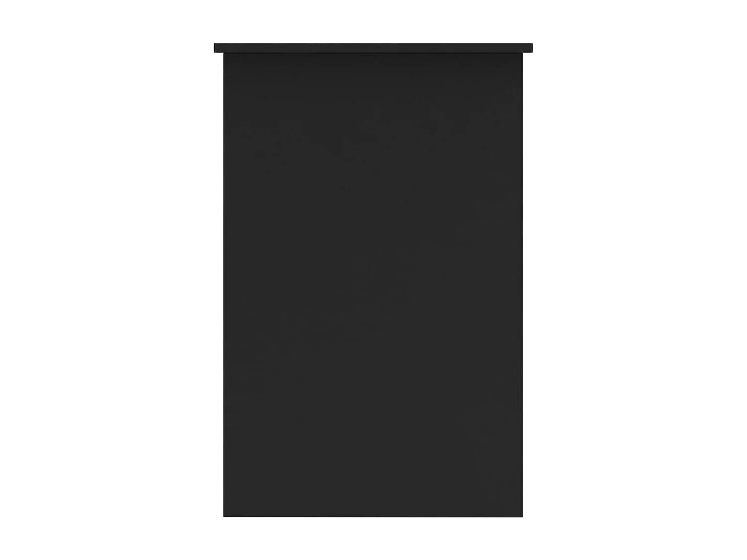 Secretária 100x50x76 cm contraplacado preto