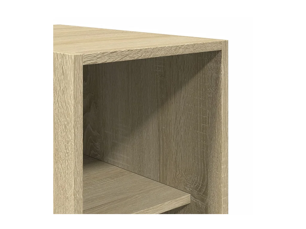 Garde-robe chêne sonoma 30x50x200 cm bois d'ingénierie