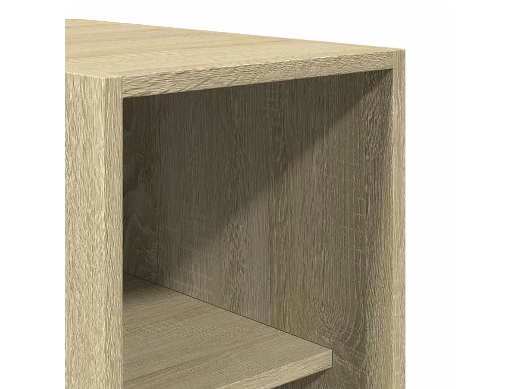 Kleiderschrank aus Sonoma-Eiche, 30 x 50 x 200 cm, Holzwerkstoff