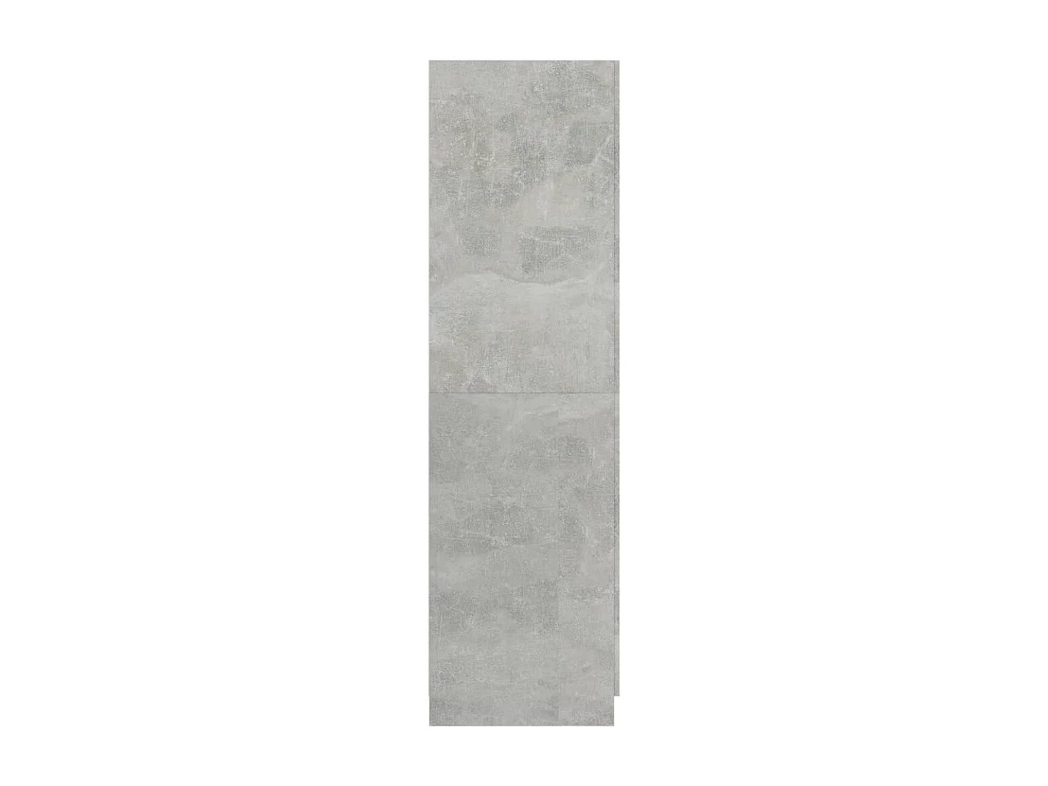 Armadio in truciolato grigio cemento 80x52x180 cm
