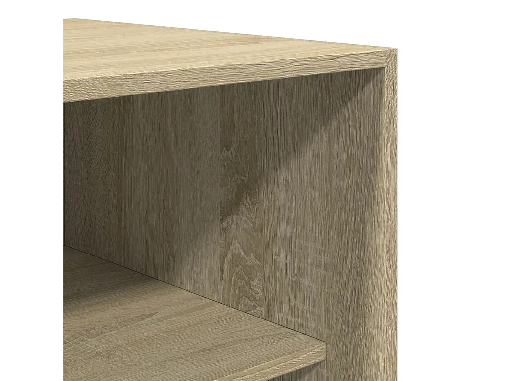 Garde-robe chêne sonoma 80x50x200 cm bois d'ingénierie