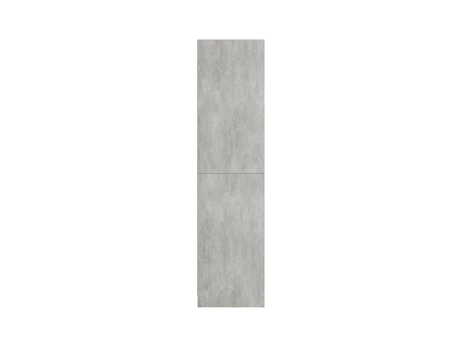 Armadio grigio cemento 100 x 50 x 200 cm in truciolato