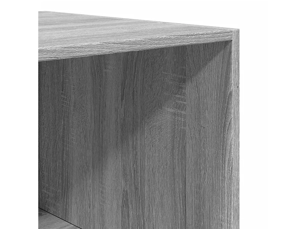 Garde-robe sonoma gris 100x50x200 cm bois d'ingénierie