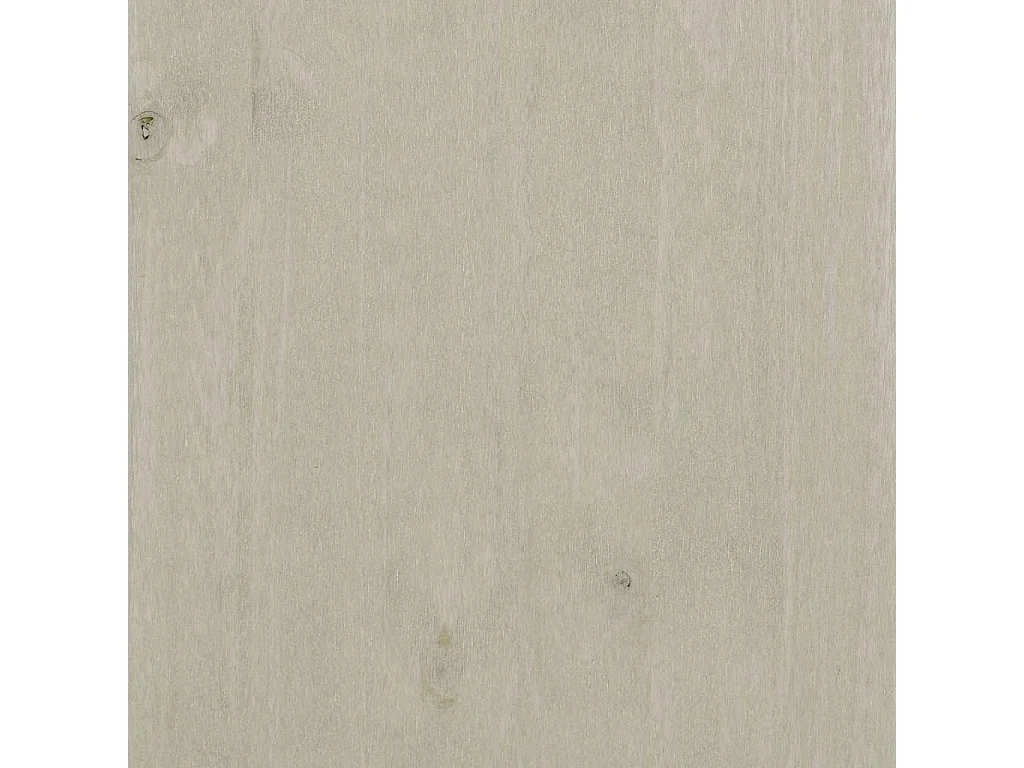 HAMAR Kleiderschrank Weiß 89x50x180 cm Massives Kiefernholz