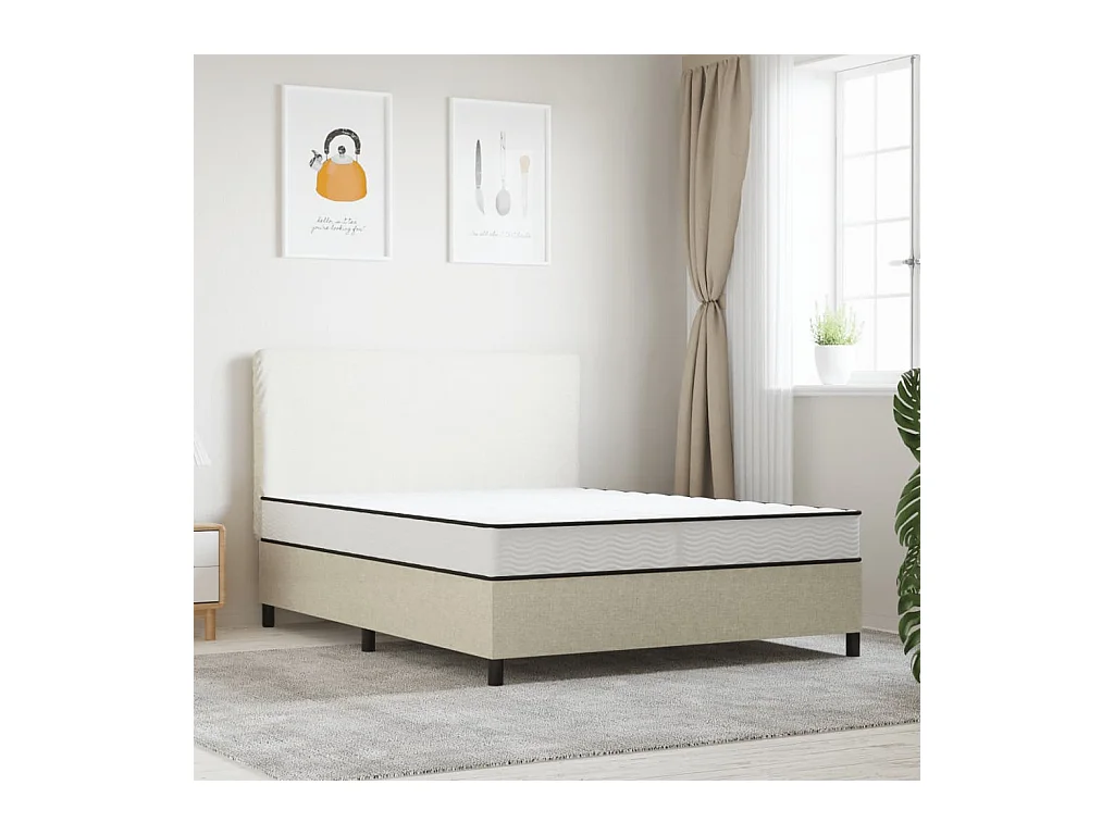 Matelas à ressorts bonnell moyen 160x200 cm