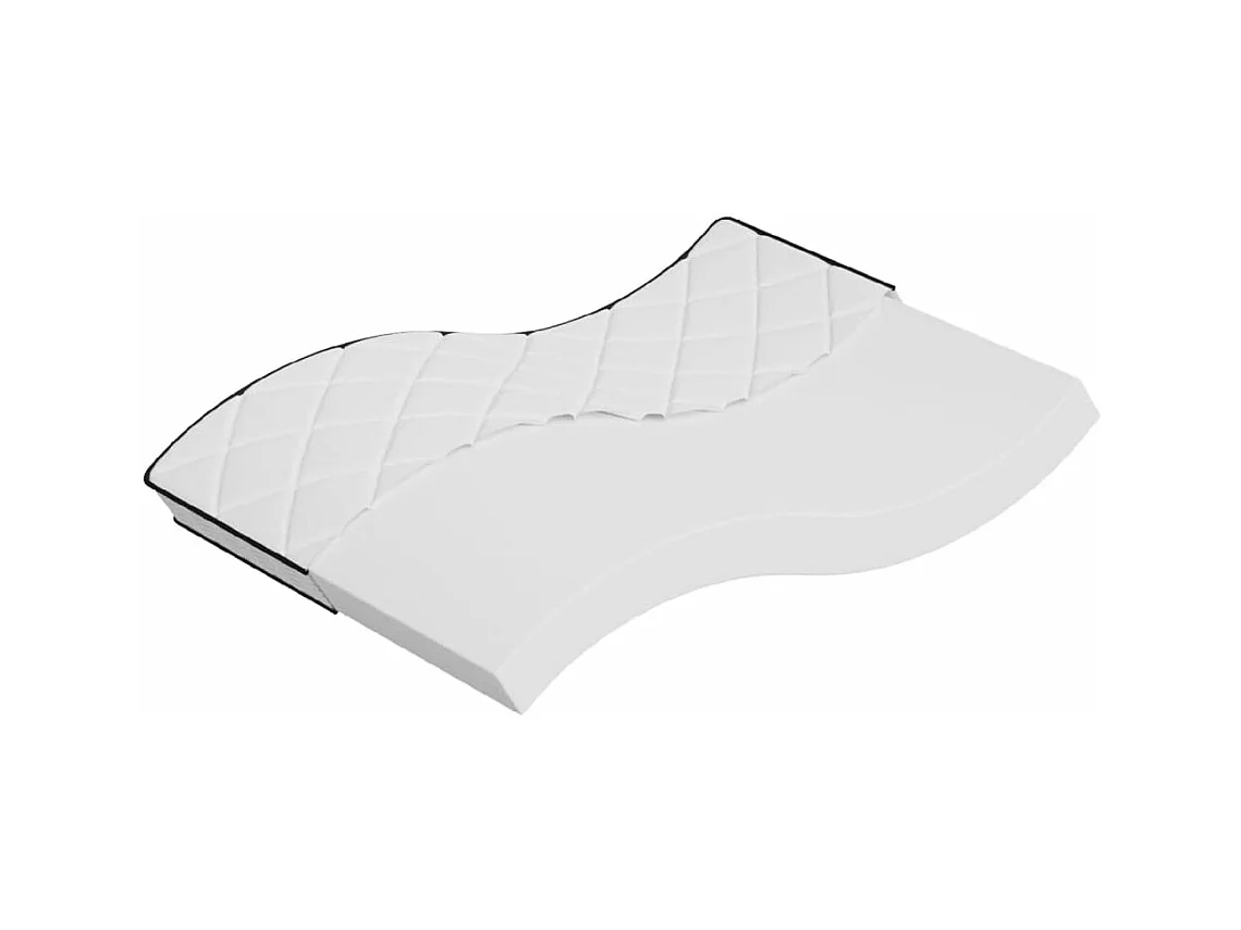 Materasso in schiuma medio morbida 140x200 cm