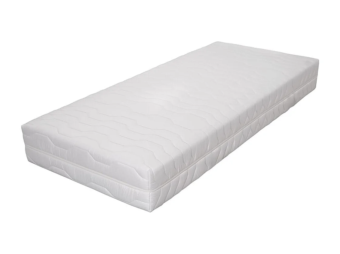 Matelas 90 x 200 cm 7 zones Ressort ensaché 20 cm H2