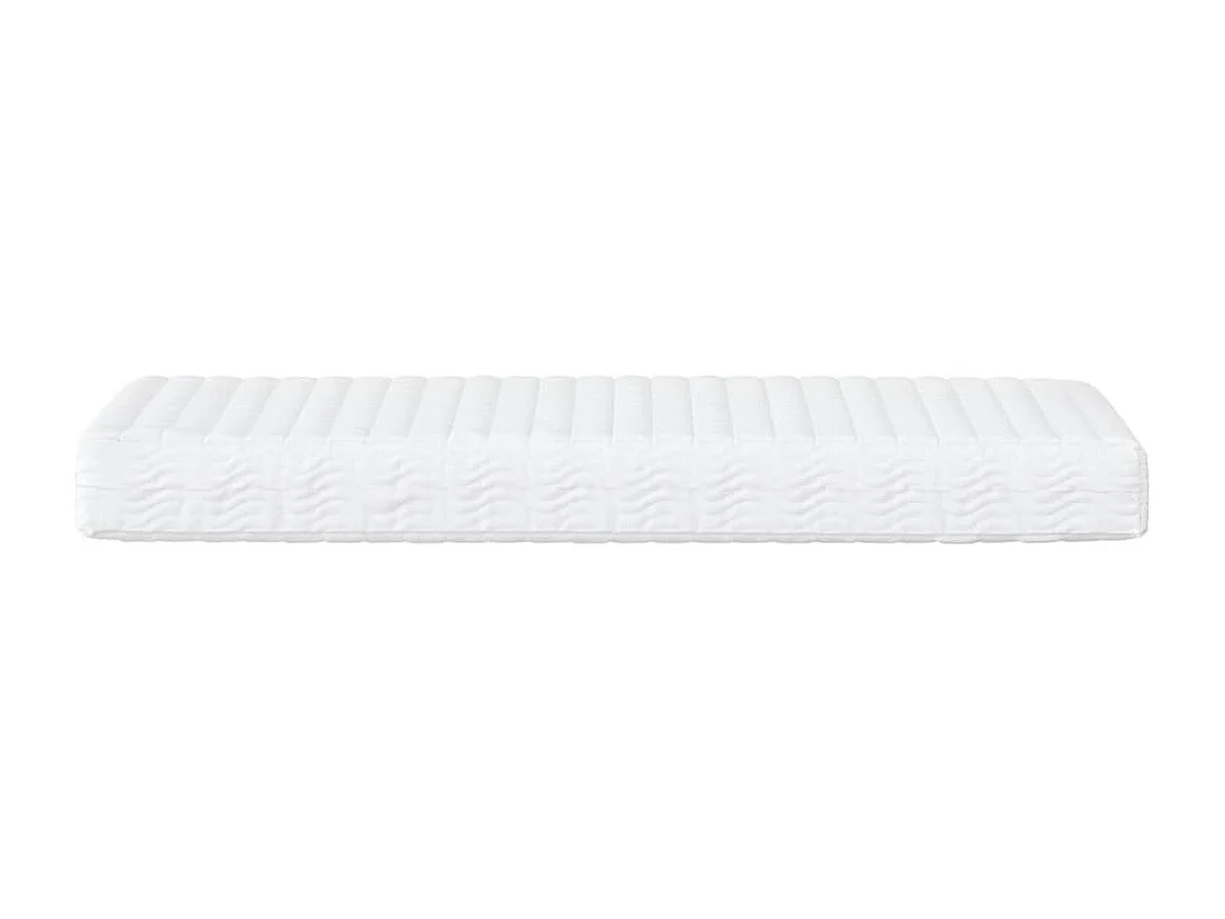 Matelas en mousse blanc 100x220 cm dureté H2 H3