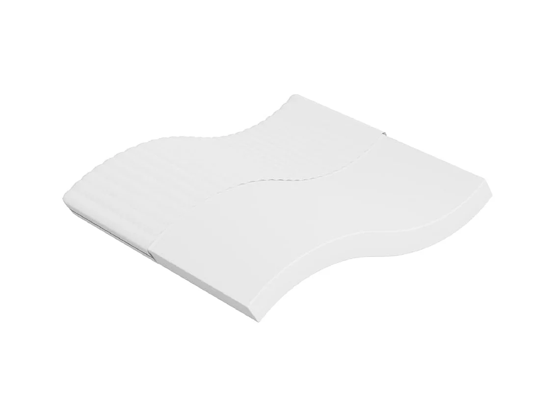 Matelas en mousse moyennement doux 200x200 cm