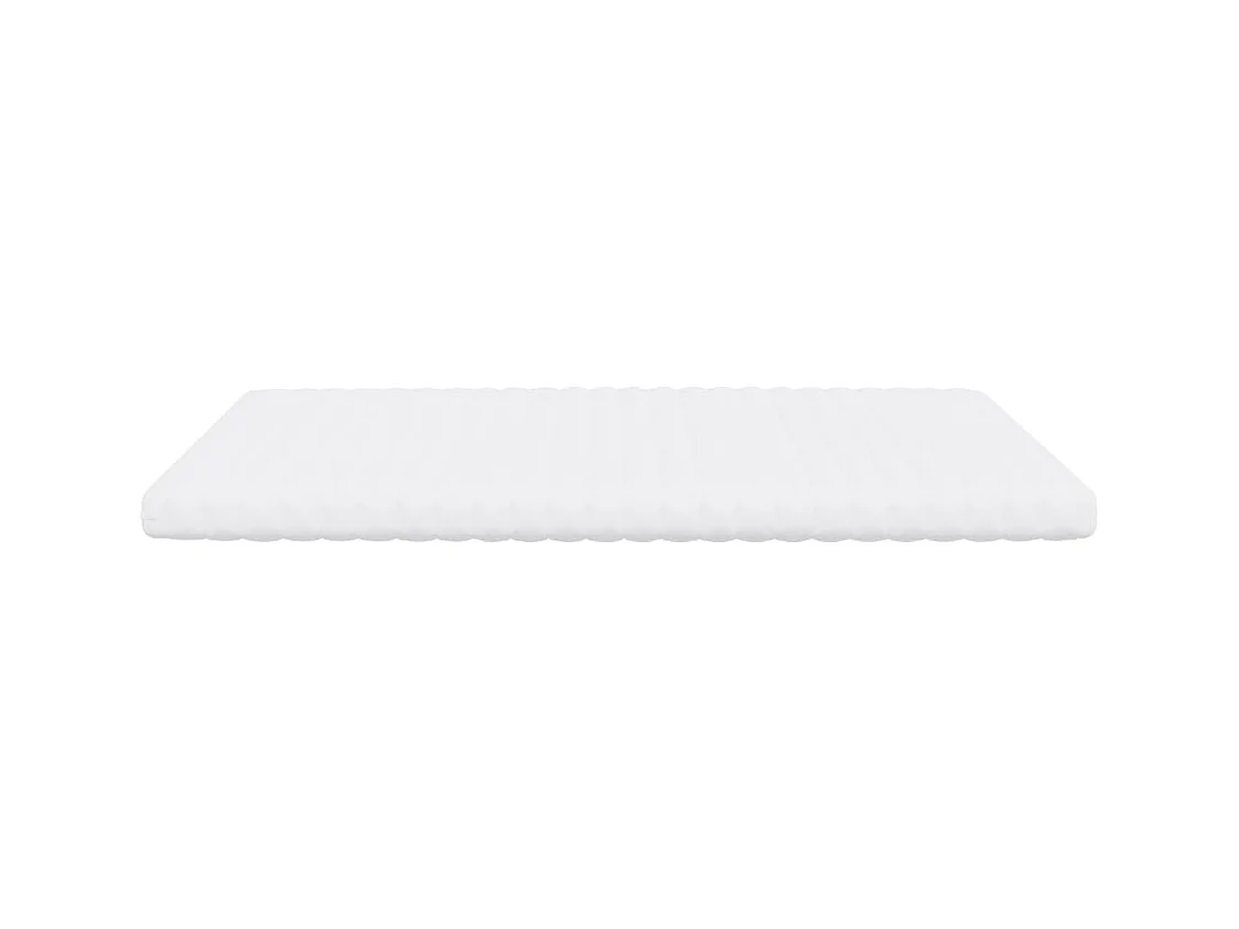 Matelas en mousse blanc 180x200 cm 7 zones dureté 20 ILD