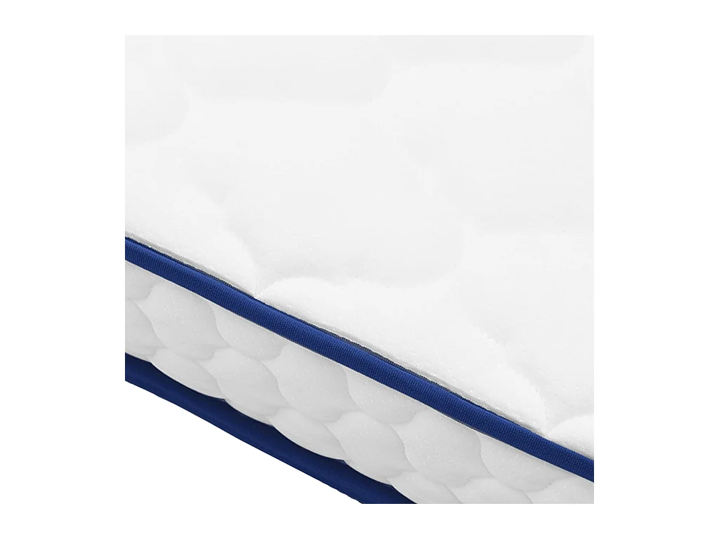 Matelas en mousse à mémoire de forme blanc 70x200x17 cm