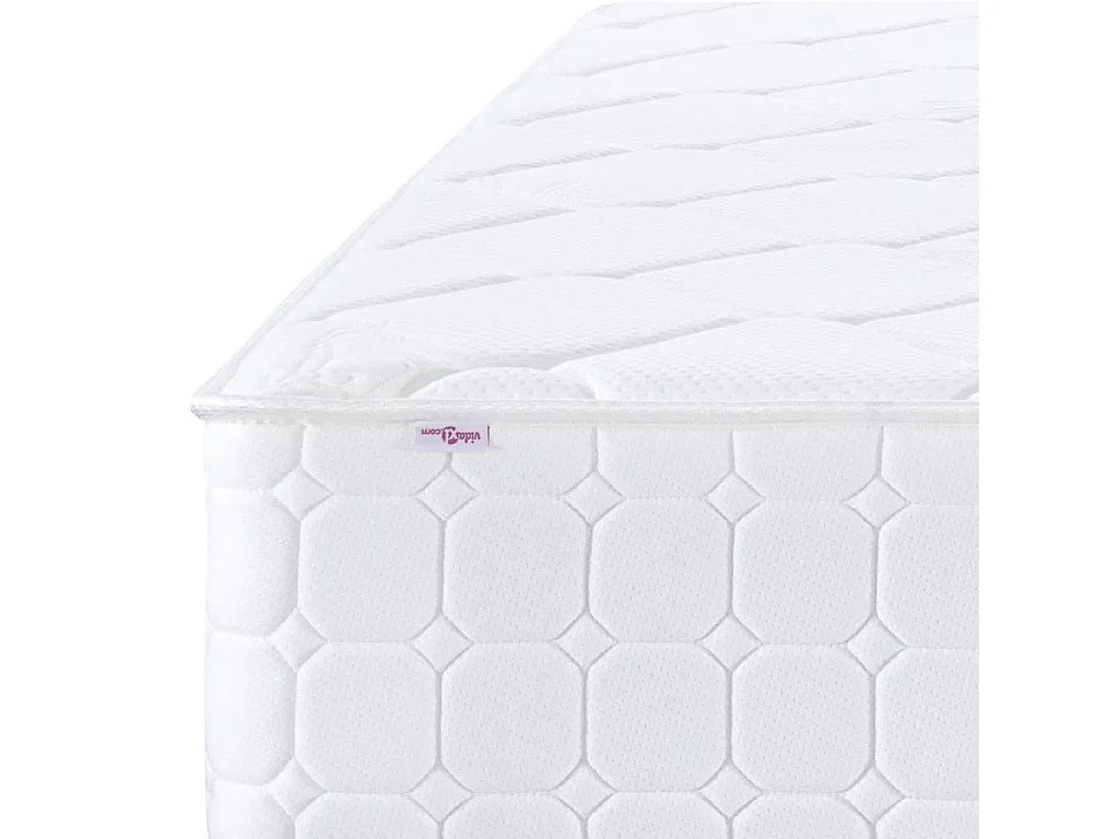 Matelas à ressorts ensachés dureté moyenne 100x200 cm