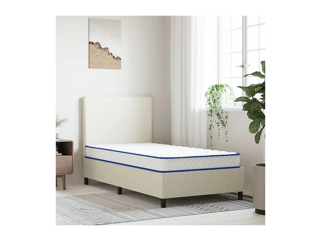 Matelas en mousse à mémoire de forme 200 x 90 x 17 cm