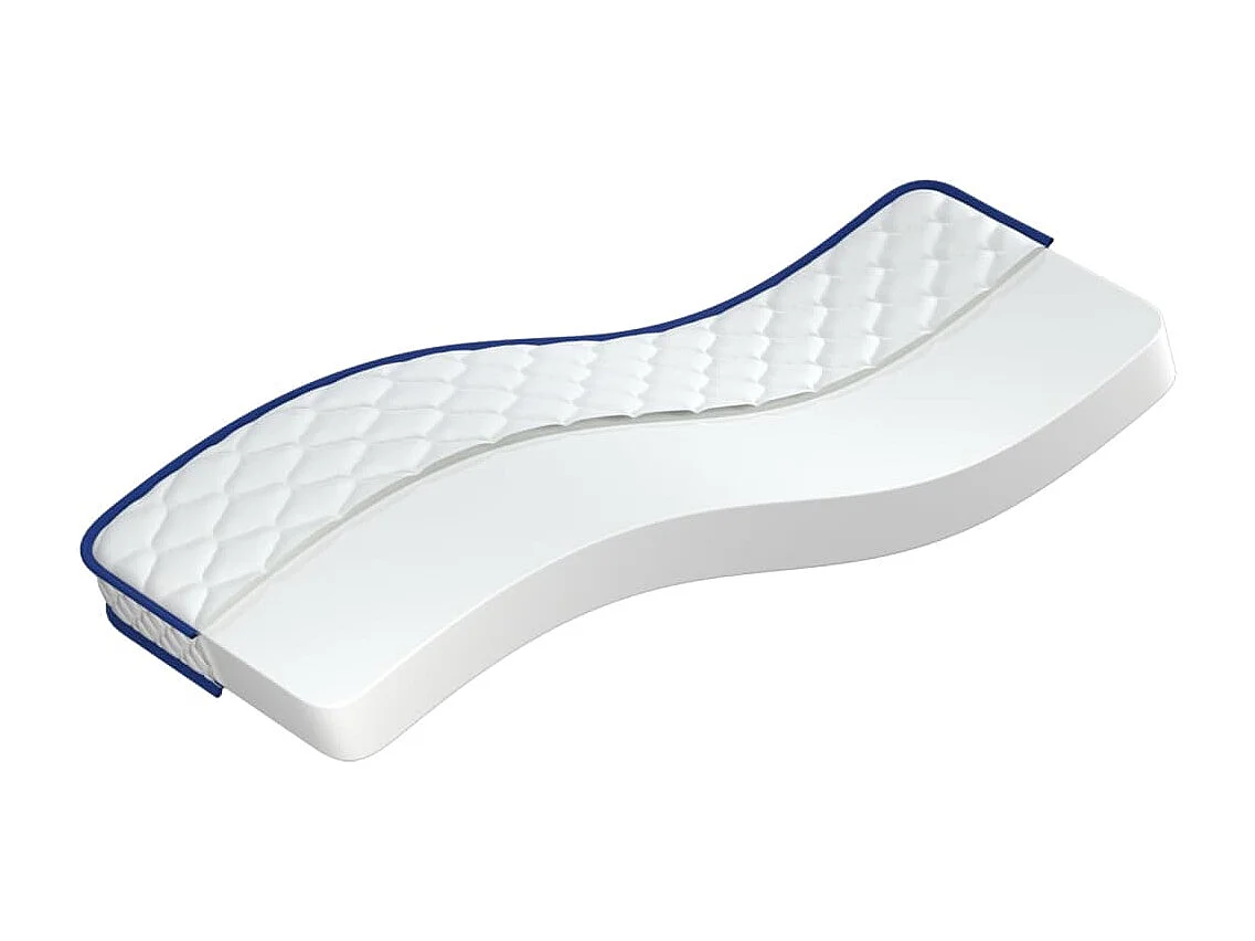 Colchão de espuma viscoelástica 200 x 90 x 17 cm