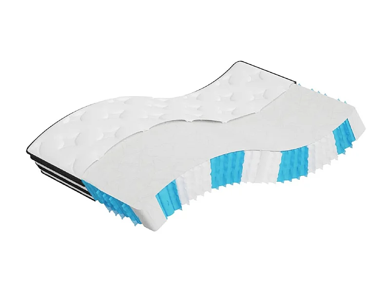 Middelgrote pocketveringmatras 120x200 cm