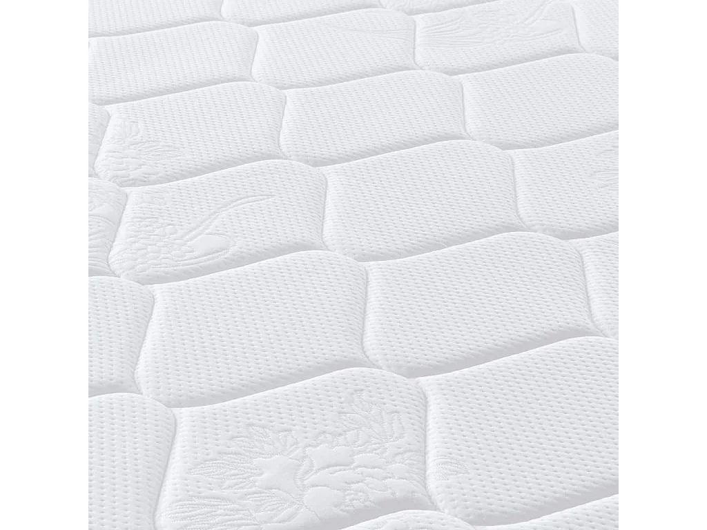 Colchão de molas ensacadas de dureza média 80x200 cm