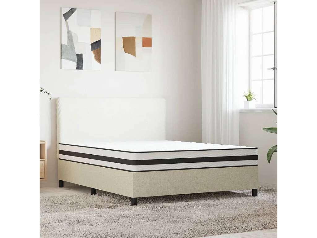 Matelas à ressorts bonnell moyen 160x200 cm