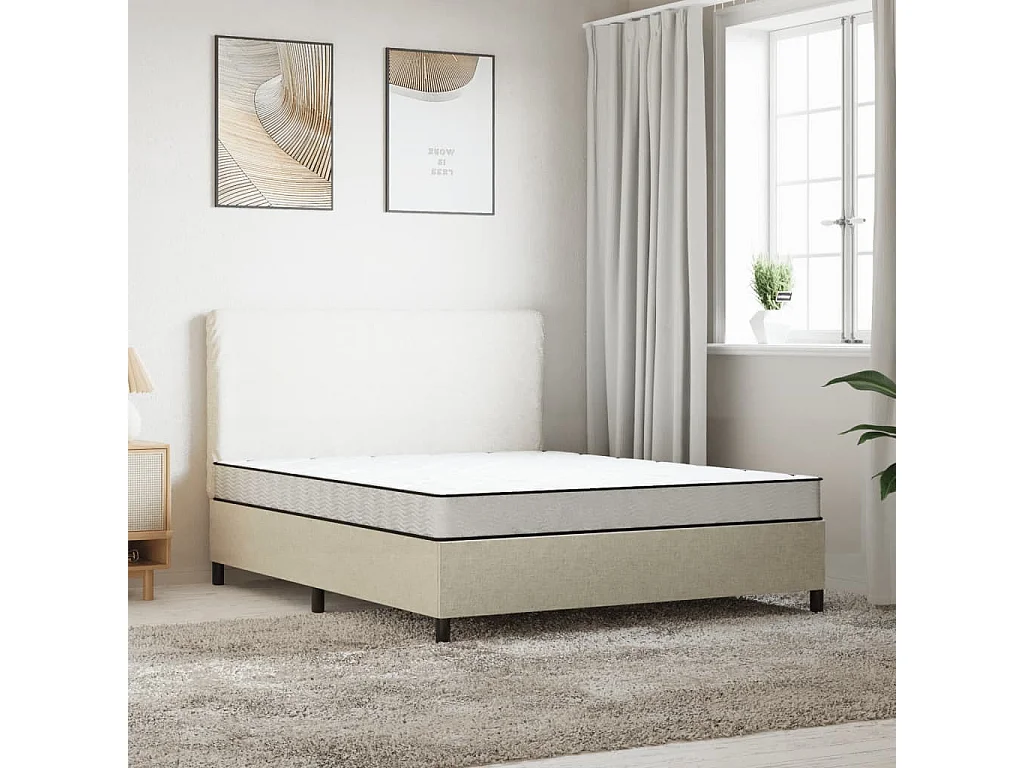 Colchão de espuma médio macio 180x200 cm