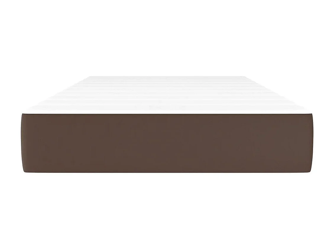 Pocketveringbedmatras Bruin 100x200x20 cm