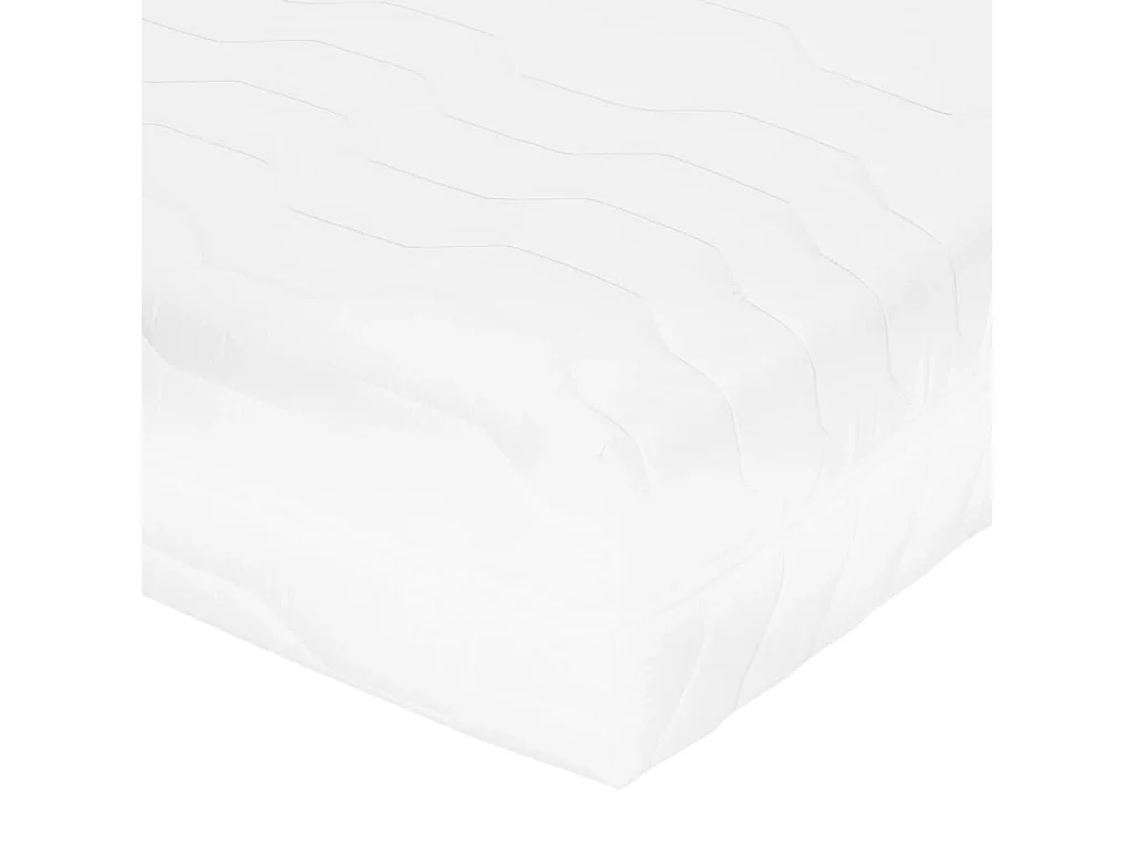 Matelas 100 x 200 cm 7 zones Ressort ensaché 20 cm H2