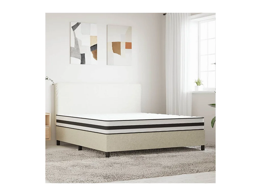 Matelas à ressorts bonnell moyen 180x200 cm