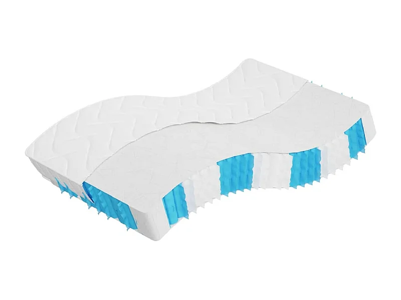 Colchón de muelles ensacados dureza media 140x190 cm