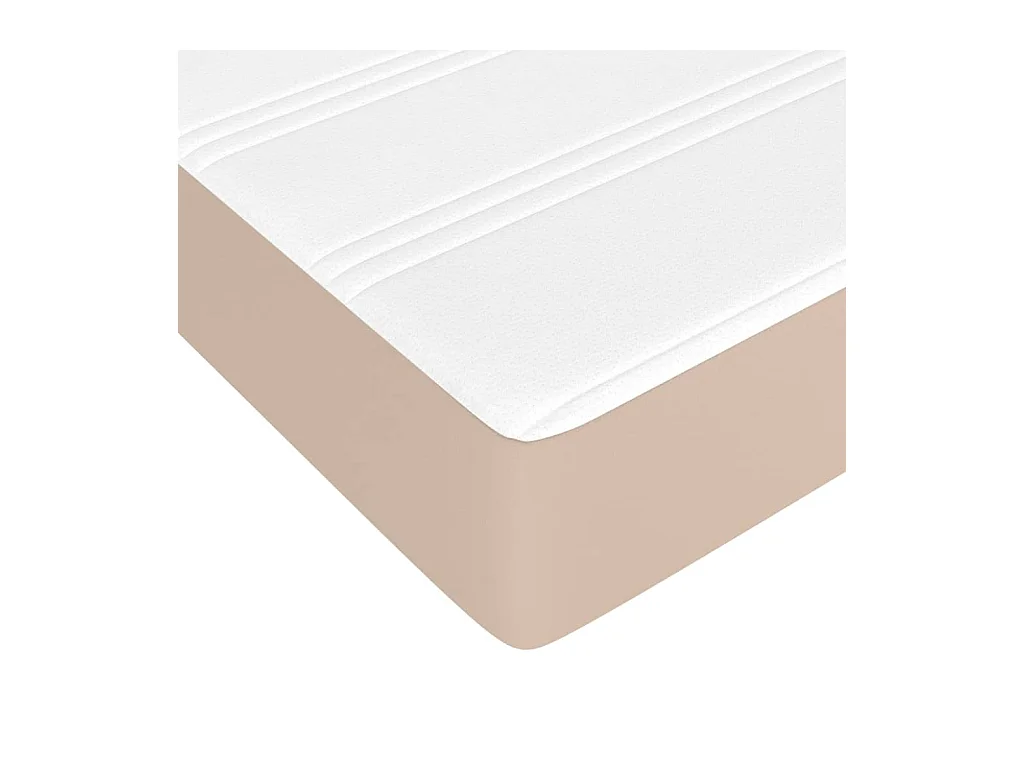 Cappuccino pocketveringmatras 180x200x20cm