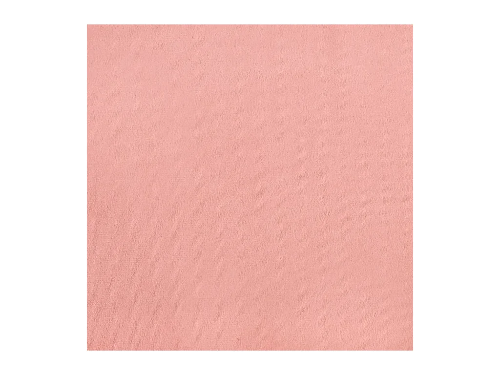 Taschenfederkernmatratze Rosa 160x200x20 cm Samt