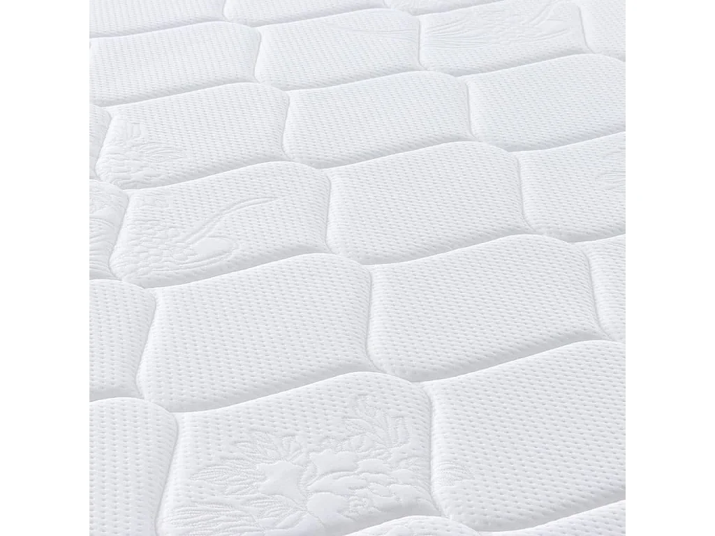 Matelas à ressorts ensachés dureté moyenne 180x200 cm
